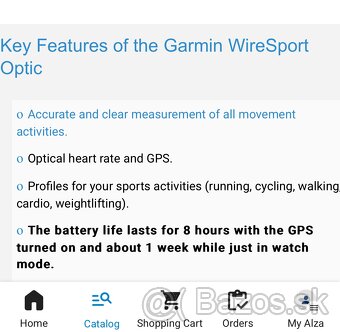 GARMIN VIVOSPORT Fitnessband hodinky s GPS - 15