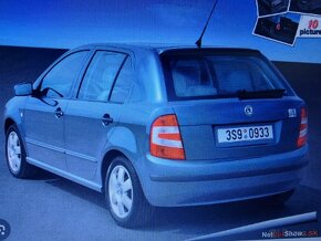 škoda fabia 1 kufrove dvere zlatej farby - 15