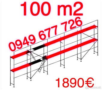 Predám stavebné lešenie , lešenie na predaj certifikovane - 15