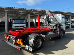 MERCEDES-BENZ ATEGO 1222 HÁKOVÝ NOSIČ HYDRAULICKÁ RUKA HIAB - 15