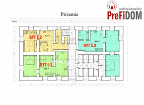 PREDAJ novostavba 1,2 a 3 izbové byty v meste Šurany. - 15