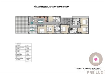 PAG/MANDRE - 4i apartmán na 2. poschodí s úžasnou terasou - 15