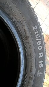 ZIMNÉ 215/60 R16 DUNLOP  CONTINENTAL  NOKIAN už od 25,-€/kus - 15