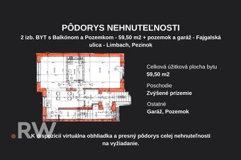 BÝVAJTE v PRÍRODE - 2 izb. Balkón, Pozemok, Garáž - Limbach, - 15