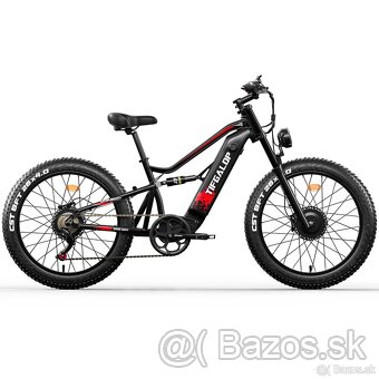 Výkonný ebike Tifgalop 2x750W,21Ah,65km/h,100km,36kg,nový - 15