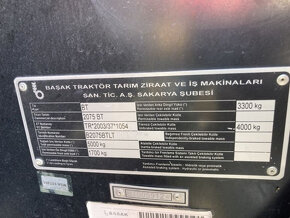 Traktor Basak BR 2075 Plus 4WD PREMIUM so zametačom KM-T 230 - 15