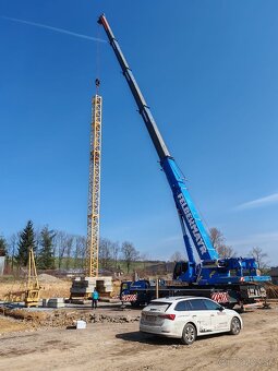 Stavebný žeriav značky Terex Comedil GTS 451 - 15