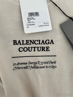 Balenciaga couture nové originál oversize tričko, šaty - 15