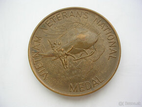 masívna AE medaila 1984 Vietnam Veterans National Medal - 15