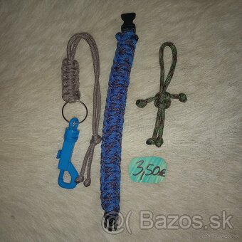 paracord 550Náramky ručne vyrobené - 15