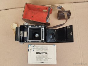 Starý československý fotoaparát Flexaret - 15