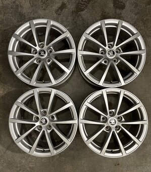 Hliníkové disky 5x112 R17 Audi A6 C8 , VW , Škoda - 15