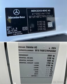 FINANCOVANIE:Mercedes SPRINTER L2H2,rv7/2024, KAMERA, záruka - 15