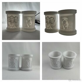 3D svietiace fotky - litografia / lithophane - 15