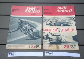 Jawa Čz Predám séria časopisov SVET MOTOROV 1956- 1966 - 15