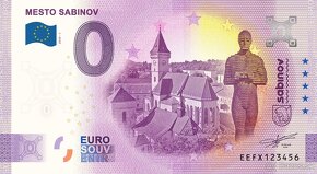 0 € / 0 euro souvenir bankovky 2024 - 15