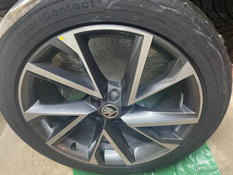 NOVÁ ALU R20 ŠKODA KODIAQ TYP VEGA 235/45 R20 100V DOT1124 - 15