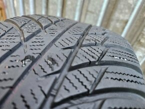 Plechové disky VW - 5x100 r15 + zimné pneu 185/65 r15 - 15