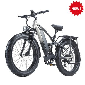 Výkonný ebike Burchda 1000W,18Ah,45km/h,100km,33kg,nový - 15