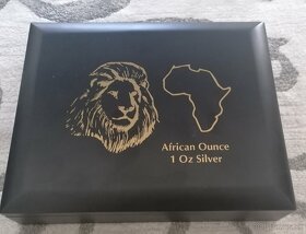 Strieborné investičné mince Rwanda African - 15