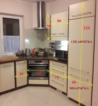 PREDÁM KUCHYNSKÚ LINKU + SPOTREBIČE V CENE . - 15