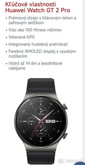 Hodinky Smart watch Huawei gt 2 pro - 15