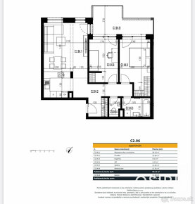 Skolaudovaný 3 izbový byt s priestranným balkónom - 15