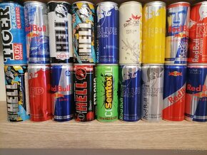 energy drink plechovky - 15