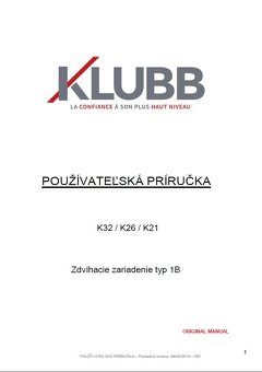 Pracovná plošina RENAULT Master + KLUBB K32 13m 2020 605mh - 15