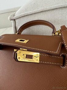 Hermes Kelly mini hnedá kabelka - 15