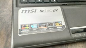 Predám notebook MSI - 15