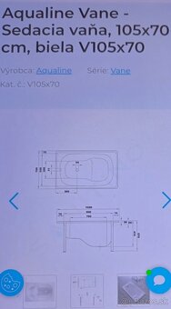 PREDAM  VAŇU ZASTENU UMYVADLO SKRINKU POD UMYVADLO BATERIU - 15