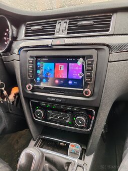 autoradio nové ✅ s gps, usb, wifi, bt do škoda, volkswagen - 15