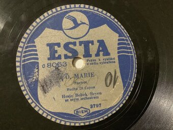 Šelakove platne - ESTA - 15