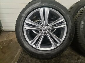 ZIMNA SADA 5X112 R19 TOUAREG +ZIMNE PNEU 255/55 R19 - 15