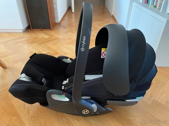 CYBEX Cloud T i-Size Plus Platinum Sepia Black vajíčko - 15