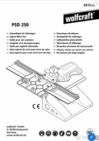 Rychloupinaci stolik na rezanie plavajucej podlahy Wolfcraft - 15