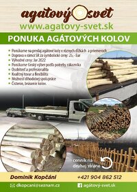 Agátové koly,stĺpy,žrde. Doprava od 25,- Eur- celá SR - 15