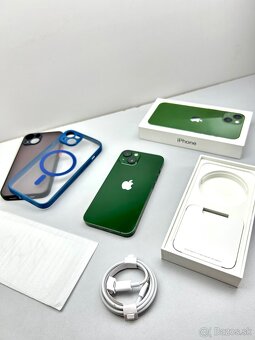 iPhone 13 GREEN ORIGINÁL STAV PRÍSLUŠENSTVO - 15