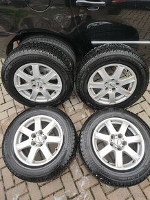 Predám elektróny na zimných gumách vw T5-multivan 5x120 R16 - 15