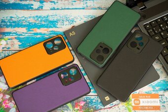 Puzdrá s koženkovým chrbtom pre Xiaomi / Redmi / Poco - 15