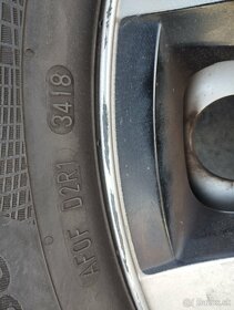 Zimné pneumatiky 205/55R16 + plechové disky 5x110 - 15