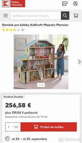 Kidkraft domček pre barbie 4-poschodový - 15