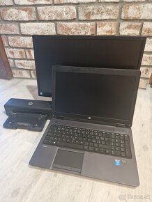 HP ZBook 15 G2 w10 Pro, i7 16GB RAM, 250 M2+500SSD - 15