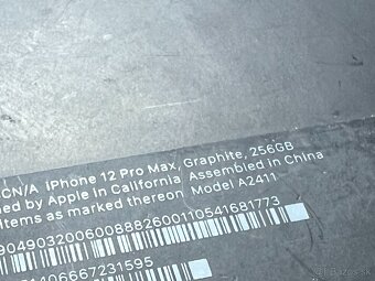 iPhone 12 Pro Max 256Gb Graphite - 15