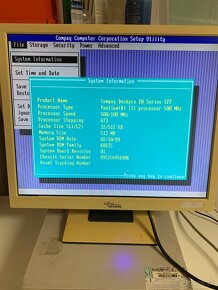 Retro Pc Compaq Pentium 3 - 15