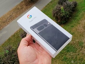 Google Pixel 7 Pro 128GB Black, nový, komplet, záruka 8/25 - 15