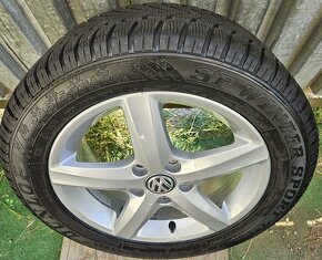 Originálna zimná sada VW - 5x112 R16 + 205/55 r16 - 15