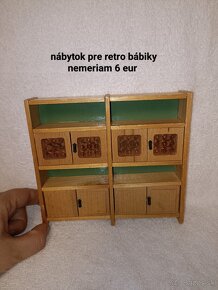 Retro nábytok pre bábiky - 15