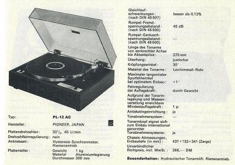 Pioneer PL12D MKii  - STAV NOVÉHO PRÍSTROJA - 15